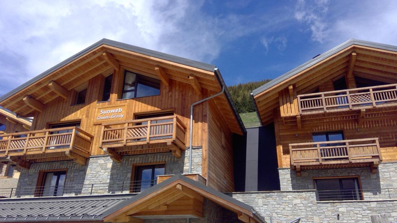 Sunweb - Les Chalets Grizzly Les Deux Alpes Eksteriør bilde